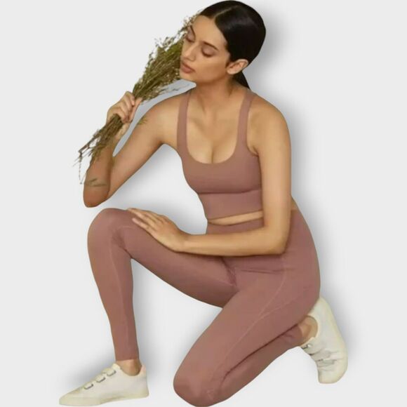 Girlfriend Collective Compressive High Rise Legging Quartz Size XXS Recycled - Picture 2 of 9